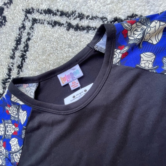 LulaRoe Raglan Tee NWT - Picture 3 of 3